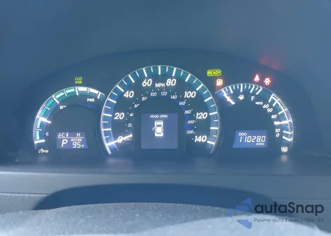 2012 Toyota Camry Hybrid Xle z USA, uszkodzony, nr VIN 4T1BD1FK8CU008321